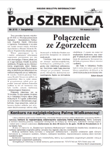 Pod Szrenicą : miejski biuletyn informacyjny, 2015, nr 2 [Dokument elektroniczny]