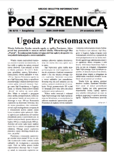 Pod Szrenicą : miejski biuletyn informacyjny, 2015, nr 8 [Dokument elektroniczny]