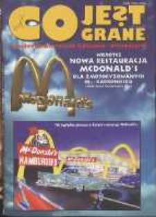 Co Jest Grane : wrocławski miesięcznik kulturalno-informacyjny, 1995, nr 10 (20)