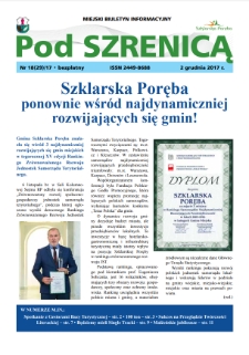Pod Szrenicą : miejski biuletyn informacyjny, 2017, nr 18 (29) [Dokument elektroniczny]