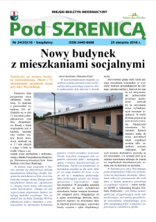 Pod Szrenicą : miejski biuletyn informacyjny, 2018, nr 24 (35) [Dokument elektroniczny]
