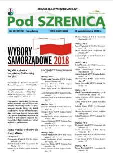 Pod Szrenicą : miejski biuletyn informacyjny, 2018, nr 26 (37) [Dokument elektroniczny]
