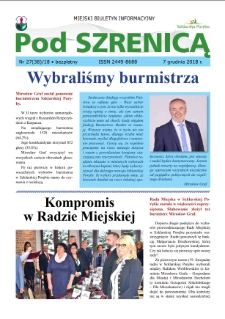 Pod Szrenicą : miejski biuletyn informacyjny, 2018, nr 27 (38) [Dokument elektroniczny]