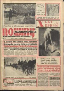 Nowiny Jeleniogórskie : magazyn ilustrowany ziemi jeleniogórskiej, R. 12, 1969, nr 2 (553)