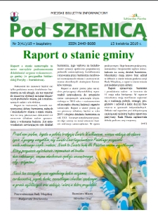 Pod Szrenicą : miejski biuletyn informacyjny, 2019, nr 3 (41) [Dokument elektroniczny]