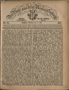 Der Bote aus dem Riesen-Gebirge : Zeitung f&uuml;r alle St&auml;nde, R. 65, 1877, nr 111