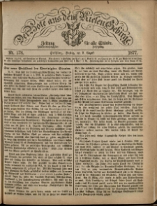 Der Bote aus dem Riesen-Gebirge : Zeitung f&uuml;r alle St&auml;nde, R. 65, 1877, nr 178