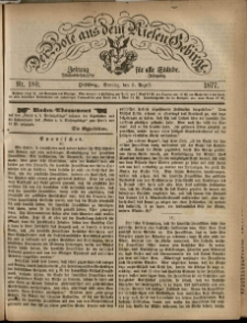 Der Bote aus dem Riesen-Gebirge : Zeitung für alle Stände, R. 65, 1877, nr 180