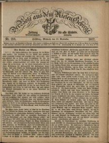 Der Bote aus dem Riesen-Gebirge : Zeitung für alle Stände, R. 65, 1877, nr 218