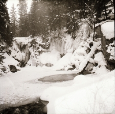 Karkonosze : Wodospad Szklarki (fot. 2) [Dokument ikonograficzny]