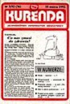 Kurenda : jeleniogórski informator oświatowy, 1992, nr 3 (36)