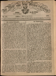 Der Bote aus dem Riesen-Gebirge : Zeitung für alle Stände, R. 66, 1878, nr 158