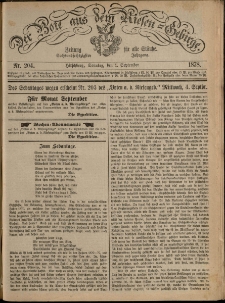 Der Bote aus dem Riesen-Gebirge : Zeitung für alle Stände, R. 66, 1878, nr 204