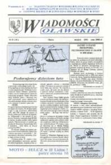 Wiadomości Oławskie, 1991, nr 8 (10)