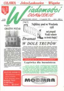 Wiadomości Oławskie, 1991, nr 12 (14)