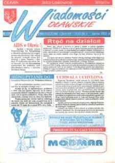 Wiadomości Oławskie, 1992, nr 1 (17)