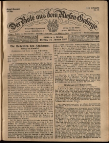 Der Bote aus dem Riesen-Gebirge : Zeitung f&uuml;r alle St&auml;nde, R. 115, 1927, nr 11