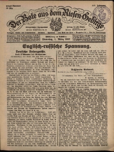 Der Bote aus dem Riesen-Gebirge : Zeitung für alle Stände, R. 115, 1927, nr 50