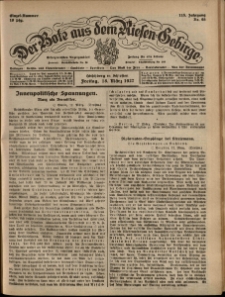 Der Bote aus dem Riesen-Gebirge : Zeitung für alle Stände, R. 115, 1927, nr 65