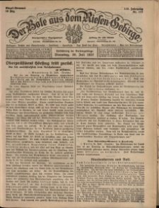 Der Bote aus dem Riesen-Gebirge : Zeitung für alle Stände, R. 115, 1927, nr 172