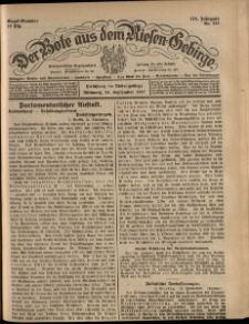 Der Bote aus dem Riesen-Gebirge : Zeitung für alle Stände, R. 115, 1927, nr 215