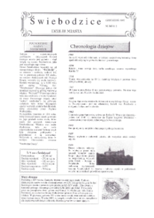 Świebodzice - Dzieje Miasta, 1997, nr 2 (2) [Dokument elektroniczny]