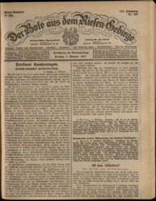 Der Bote aus dem Riesen-Gebirge : Zeitung für alle Stände, R. 115, 1927, nr 235