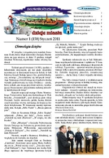 Świebodzice - Dzieje Miasta, 2011, nr 1 (158) [Dokument elektroniczny]