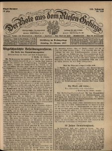 Der Bote aus dem Riesen-Gebirge : Zeitung für alle Stände, R. 115, 1927, nr 249