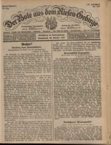 Der Bote aus dem Riesen-Gebirge : Zeitung für alle Stände, R. 115, 1927, nr 254