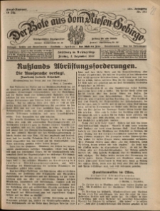 Der Bote aus dem Riesen-Gebirge : Zeitung für alle Stände, R. 115, 1927, nr 282