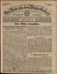 Der Bote aus dem Riesen-Gebirge : Zeitung für alle Stände, R. 115, 1927, nr 284