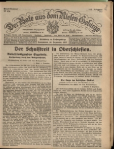Der Bote aus dem Riesen-Gebirge : Zeitung für alle Stände, R. 115, 1927, nr 289
