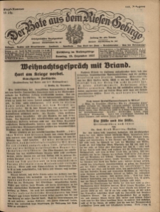 Der Bote aus dem Riesen-Gebirge : Zeitung für alle Stände, R. 115, 1927, nr 302