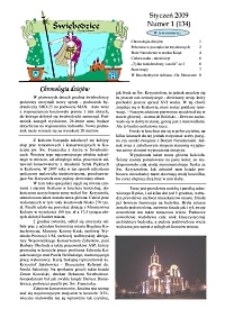 Świebodzice - Dzieje Miasta, 2009, nr 1 (134) [Dokument elektroniczny]