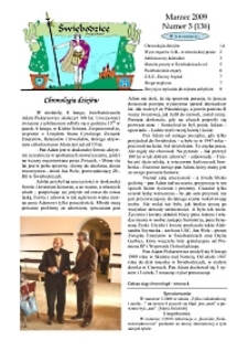 Świebodzice - Dzieje Miasta, 2009, nr 3 (136) [Dokument elektroniczny]