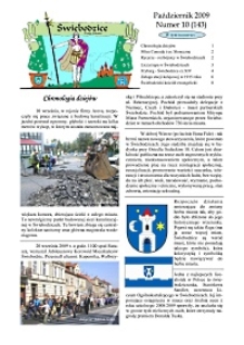 Świebodzice - Dzieje Miasta, 2009, nr 10 (143) [Dokument elektroniczny]