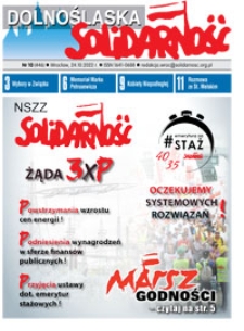 Dolnośląska Solidarność, 2022, nr 10 (446)