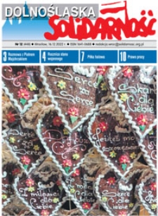 Dolnośląska Solidarność, 2022, nr 12 (448)