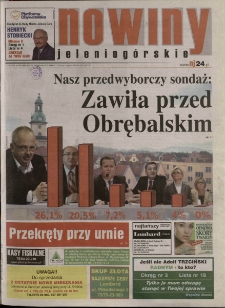 Nowiny Jeleniogórskie : tygodnik społeczny, R. 52, 2010, nr 46 (2682)