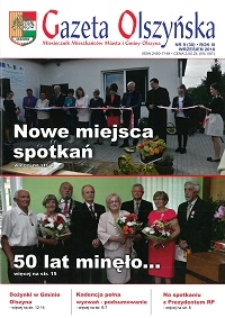 Gazeta Olszyńska, 2018, nr 9