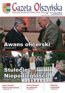 Gazeta Olszyńska, 2018, nr 11