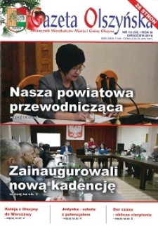 Gazeta Olszyńska, 2018, nr 12