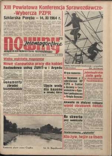 Nowiny Jeleniogórskie : magazyn ilustrowany ziemi jeleniogórskiej, R. 7, 1964, nr 46 (346)