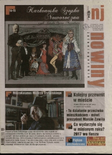 Nowiny Jeleniogórskie : tygodnik społeczny, R.59!, 2018, nr 1 (3053!)