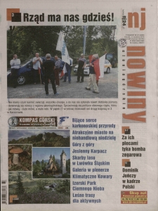 Nowiny Jeleniogórskie : tygodnik społeczny, R.60!, 2018, nr 37 (3089!)