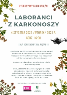 Laboranci z Karkonoszy - plakat [Dokument życia społecznego]