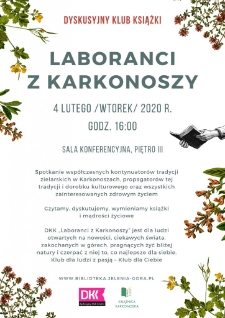 Laboranci z Karkonoszy - plakat [Dokument życia społecznego]