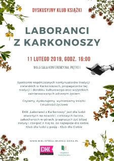 Laboranci z Karkonoszy - plakat [Dokument życia społecznego]