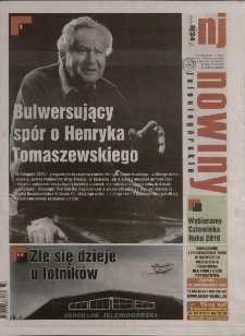 Nowiny Jeleniogórskie : tygodnik społeczny, R.61!, 2019, nr 47 (3150!)